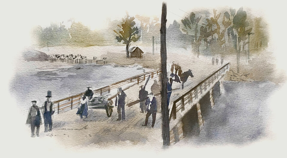 Рощино в XIX веке