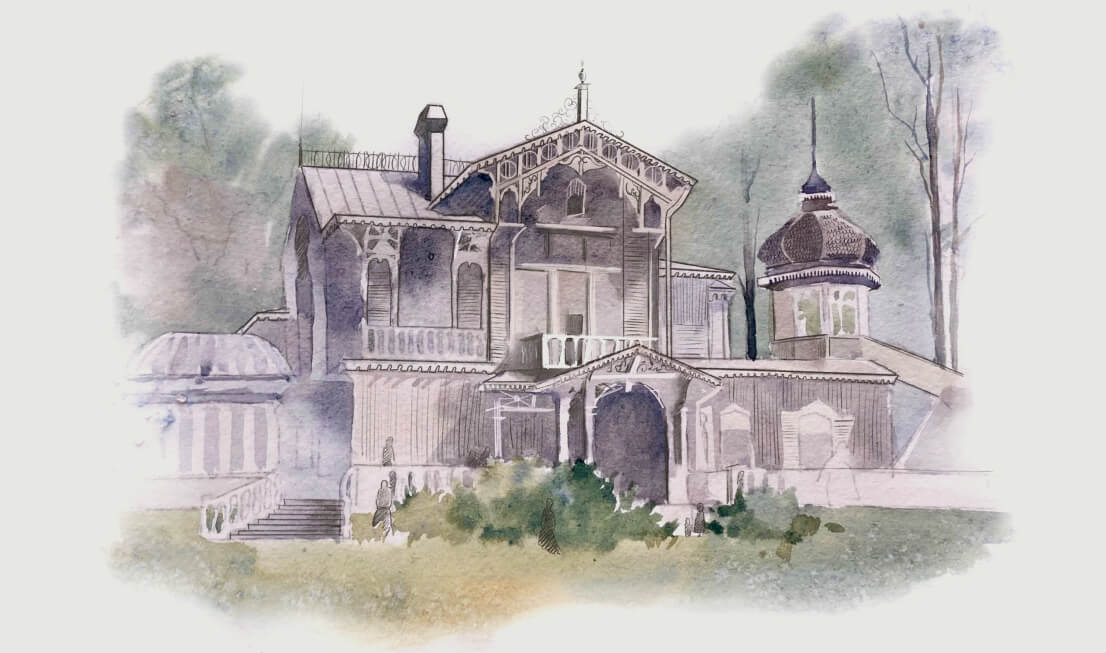 Рощино в XIX веке