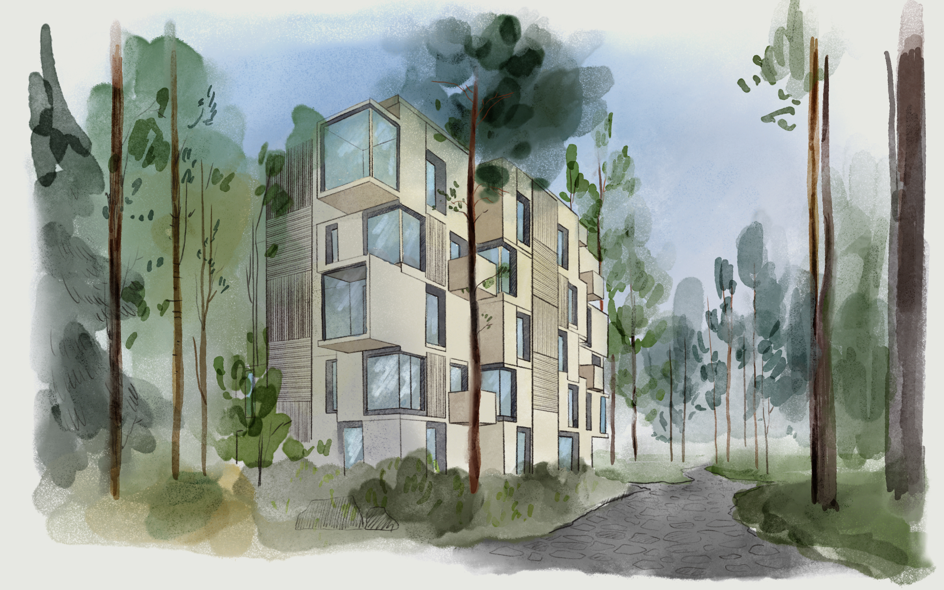 Рощино Residence