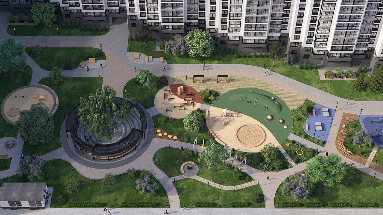 ЖК Фотограф от Мавис, дворы